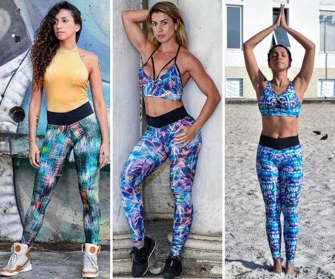 Legging Estampa Tie Dye